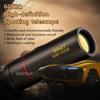 High Magnification HD Monocular Telescope Waterproof Mini Telescope Portable Military Zoom 10X Scope for Travel Hunting