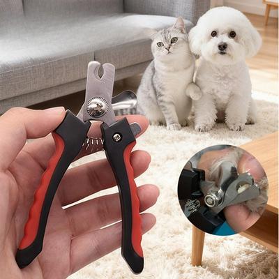 Novice Pet Dog Nail Clippers, Nail File Knives, Special Cat Nail Clippers for Cats, Anti-splash Nail Clippers