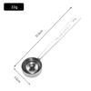 1/2PC Stainless Steel Coffee Bean Scoop 15/30ML Measuring Scoop Weighing Powdered Milk Coffee Powder Spoon Kitchen Accessories