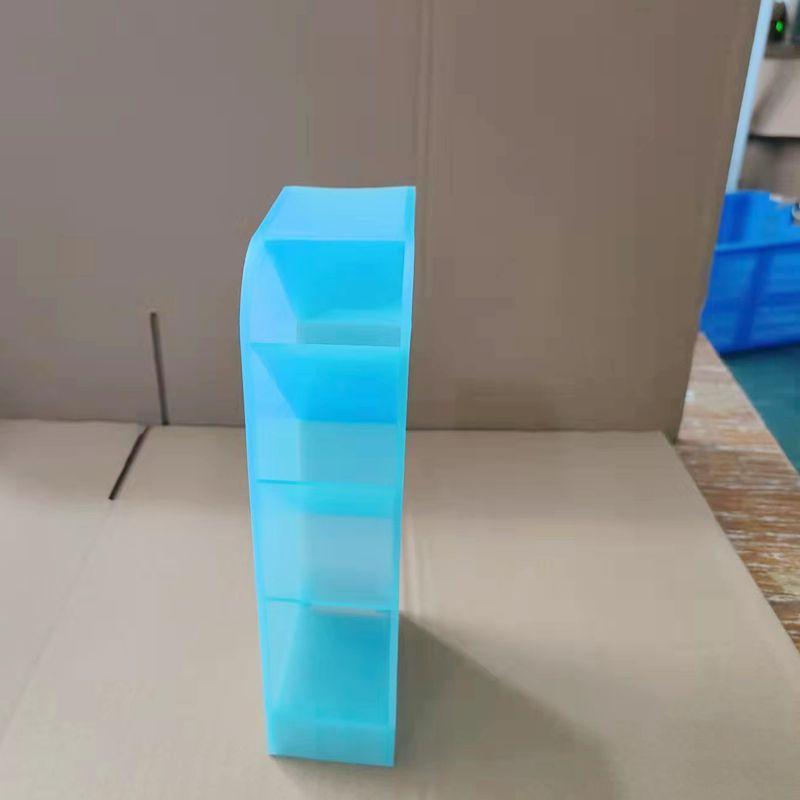 Slanted Pen Holder Lipstick Storage Box Four-compartment Cute Multi-functional Pen Holder for Students' Desks