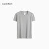 Calvin Klein Jeans Women's Ribbed Round Neck Short Sleeve Tee