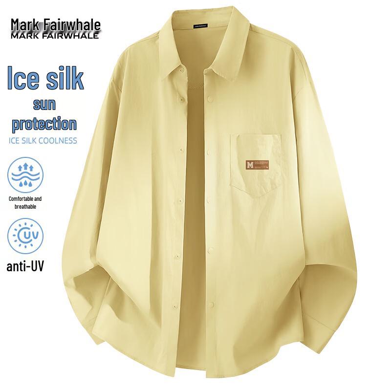 Mark Fairwhale Men's Ice Silk Long Sleeve Shirt