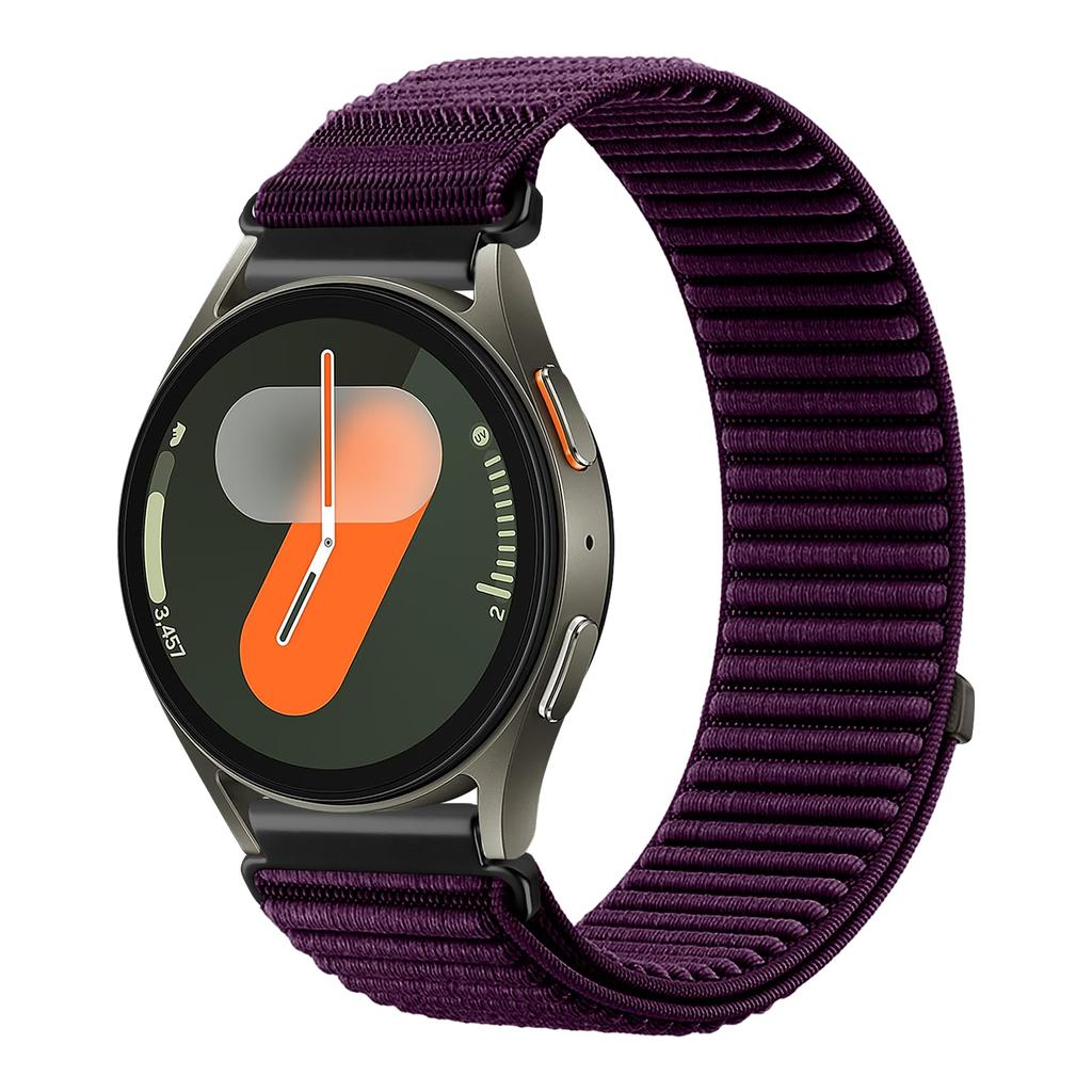 20mm 22mm watch Straps For Samsung Galaxy Watch 7/FE/5/pro/6/4/Classic nylon loop Bracelet correa Huawei watch GT 4 5 6 pro Band