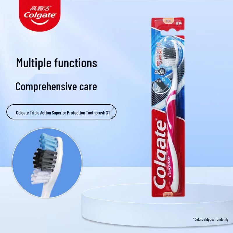 Colgate Triple Care Soft Bristle Toothbrush
