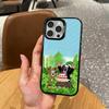 Sweet Cartoon T-The L-Little Mole   Phone Case For iPhone17,16,15,14,13,12,11 Plus,Pro Max Colored Silver Plated Inside Cover