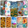 Summer Colorful Flower Case For Samsung A56 A36 A26 A54 A52 A24 A14 A50 A72 A70 A06 A12 A22 A34 A42 A32 A04s A16 5G Cover