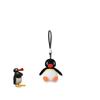 Portachiavi Peluche Pinguino Originale Bambola Ornamento per Zaini