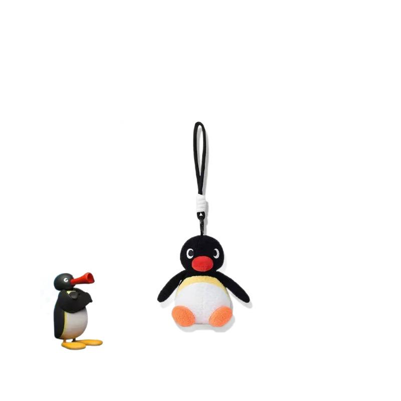 Portachiavi Peluche Pinguino Originale Bambola Ornamento per Zaini