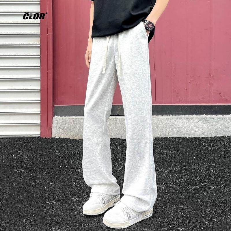 CLOR Men's American Style Flared Wide-Leg Pants CL70