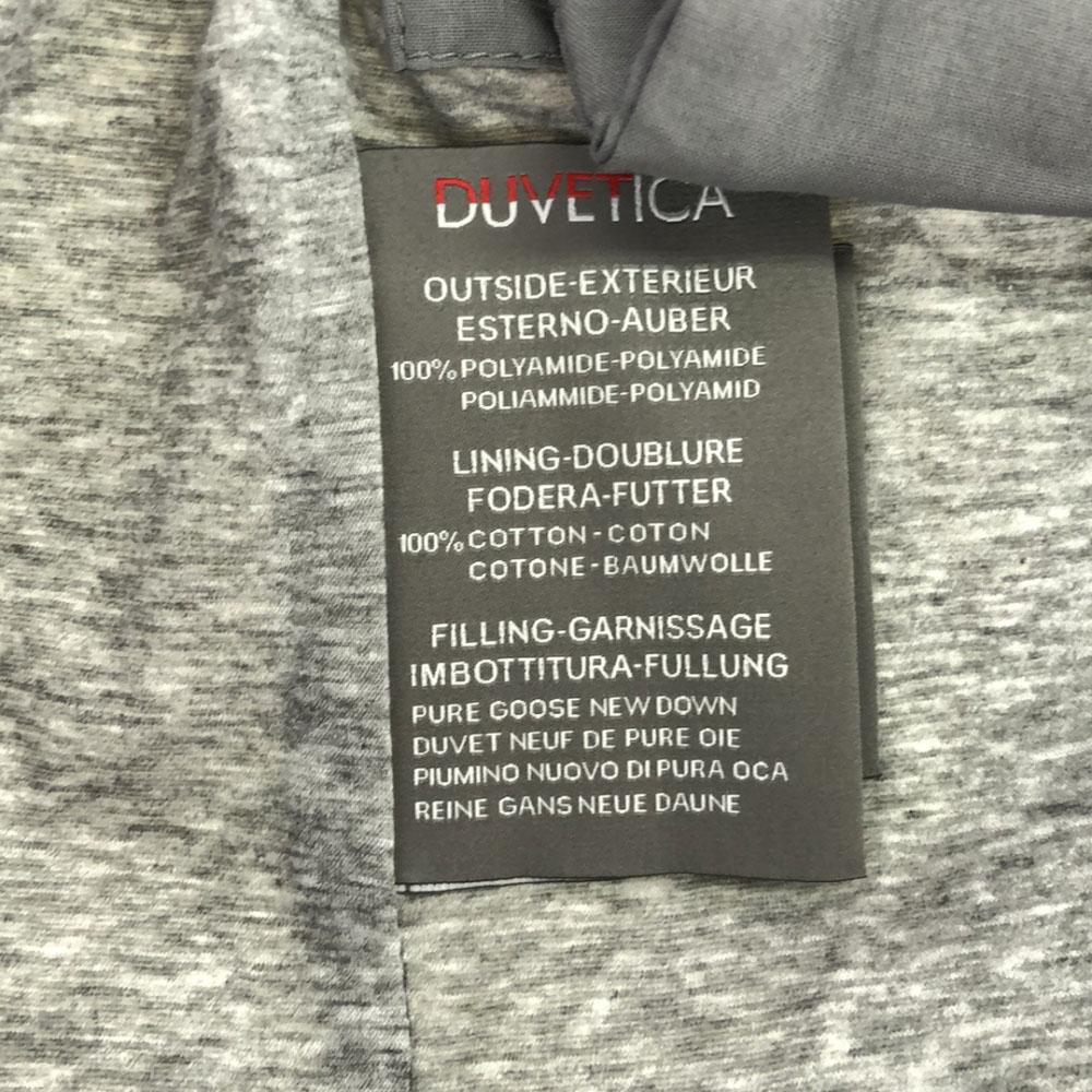 DUVETICA Dámská nylonová bunda s kapucí 40 bílá Použitá