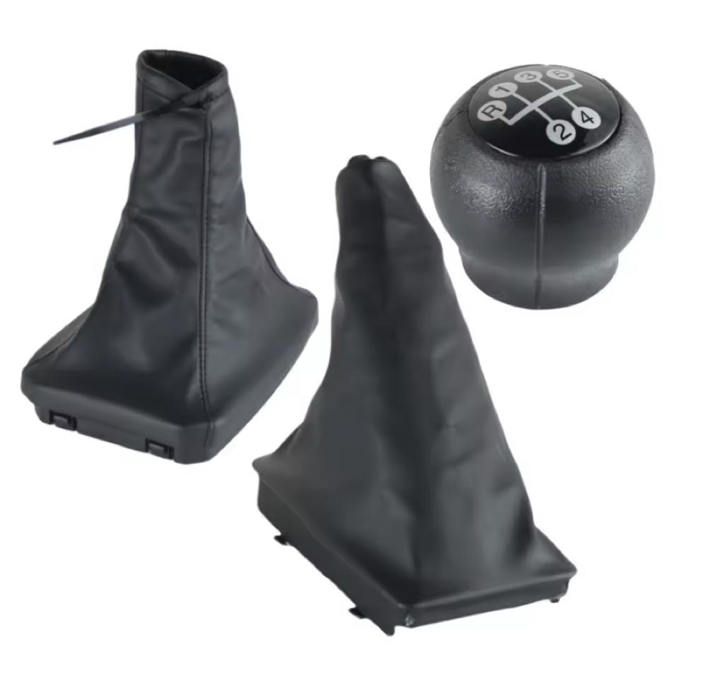 5-Gang Hand Schalthebel Knauf Handbremse Manschette Abdeckung Für Opel Corsa C (01-06) Kombination C(01-11) Tigra B (04-12)