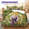 MandalaDragonball Pattern Bedding Quilt Set Quilt Cover Pillowcase Home Decoration Birthday Gift (1 * duvet cover + 2 * pillowcase, without core)