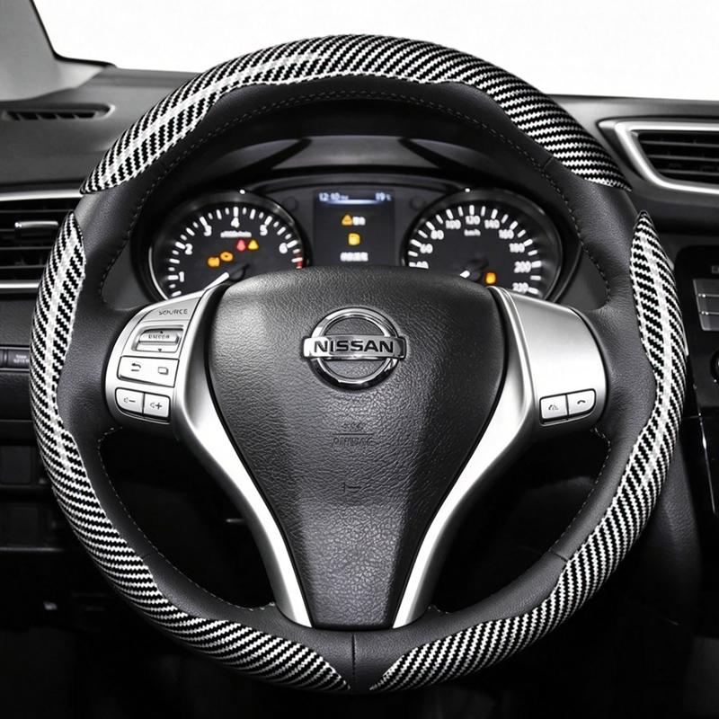 Suitable for Nissan  Steering Wheel Cover Suitable for Qashqai J10 J11 March Terrano2  Juke N16 Xtrailt31 T32 E11 Y62