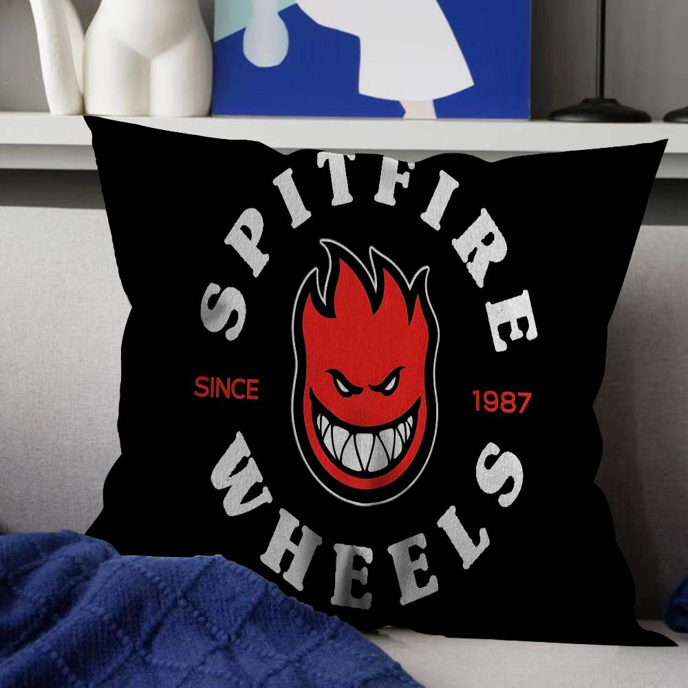 SSpitfire WWheels Pillow Gifts Home Office Furnishings Bedroom Sofa Car Cushion Cover Case Xcm