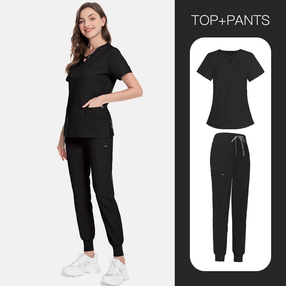 Women'S Handclothes Beauty Salon High Quality Thickened Spa Private Hospital Doctor Nurse Overalls Cleaning Uniform