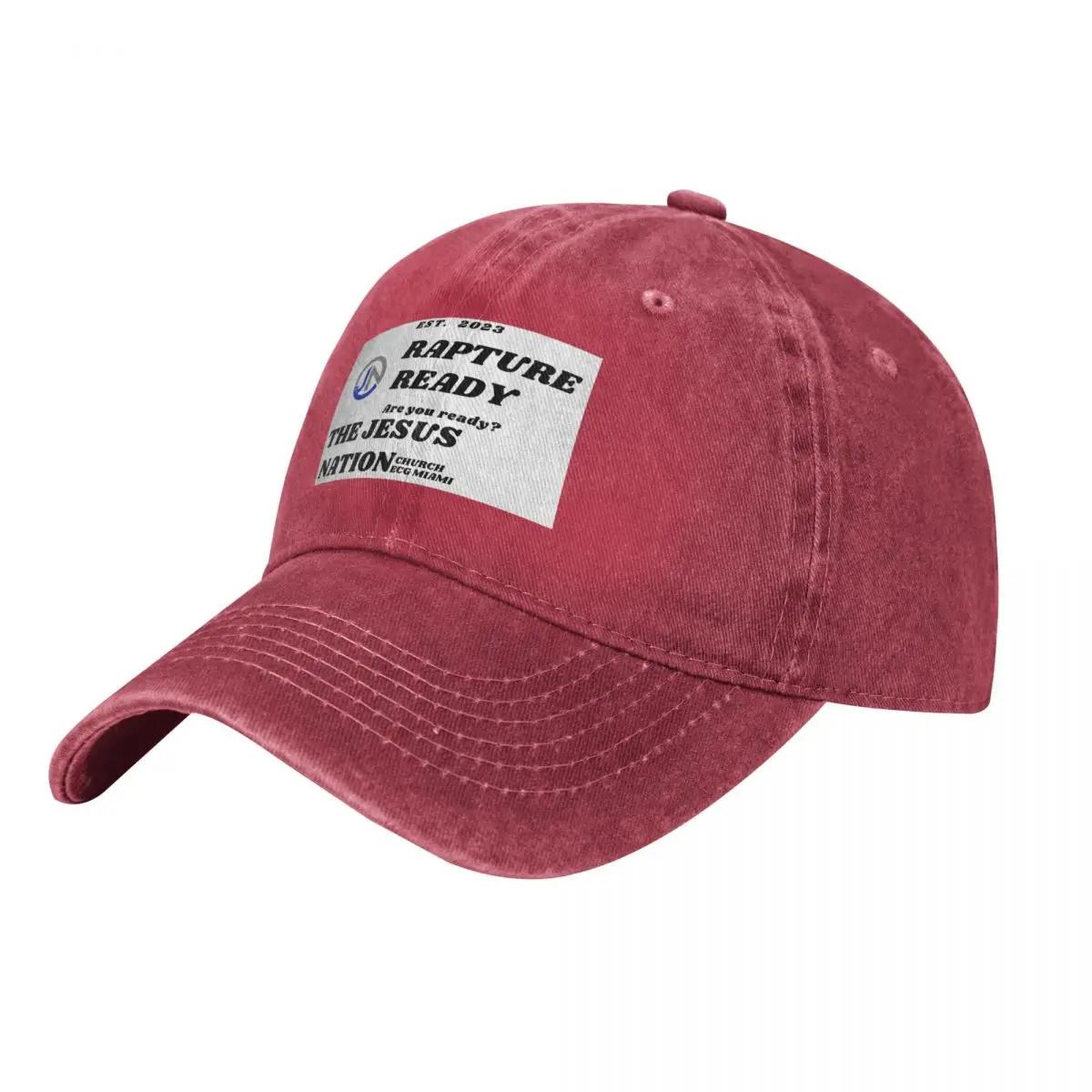 Scripture Rapture ReadyJesus Nation Church Baseball Cap hiking hat Kids Hat beach hat Golf Wear Unisexs Caps Womens