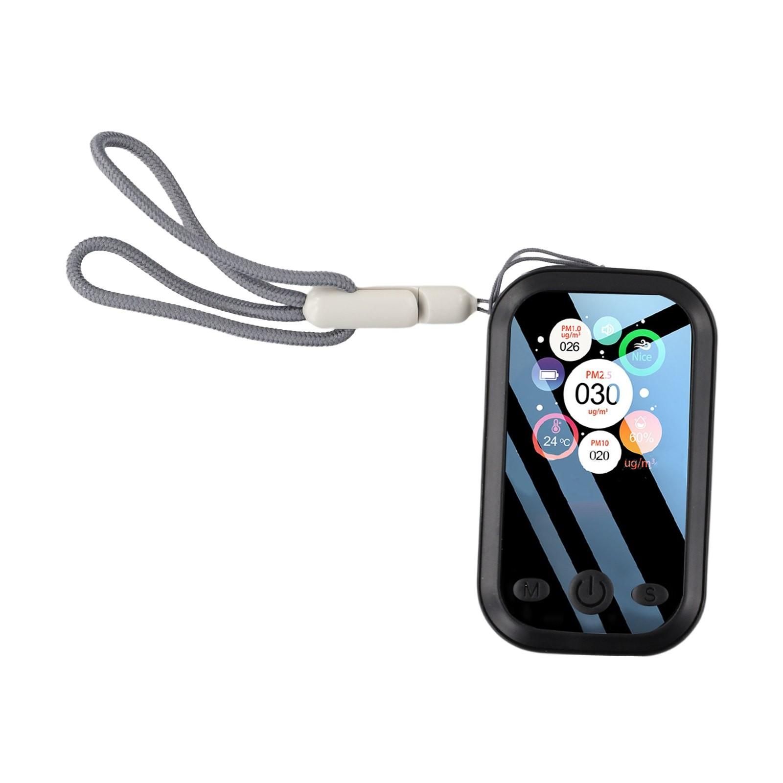

Air Quality Testing Air Quality Monitor Anti Lost Sling чорний
