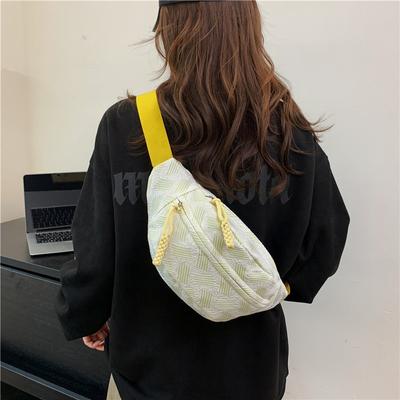 Simple Casual Lazy Wind Shoulder Bag Crossbody Sports Breast Bag Niche Student Versatile Fanny Pack