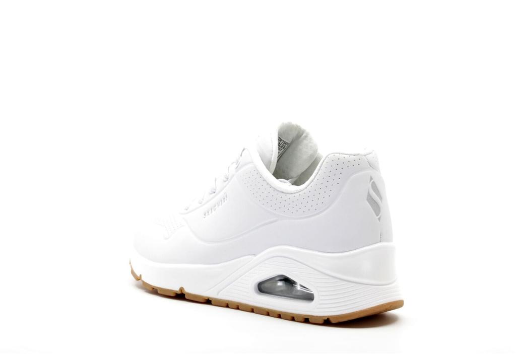 Skechers Uno - Stand On Air Женские кроссовки белого цвета wht