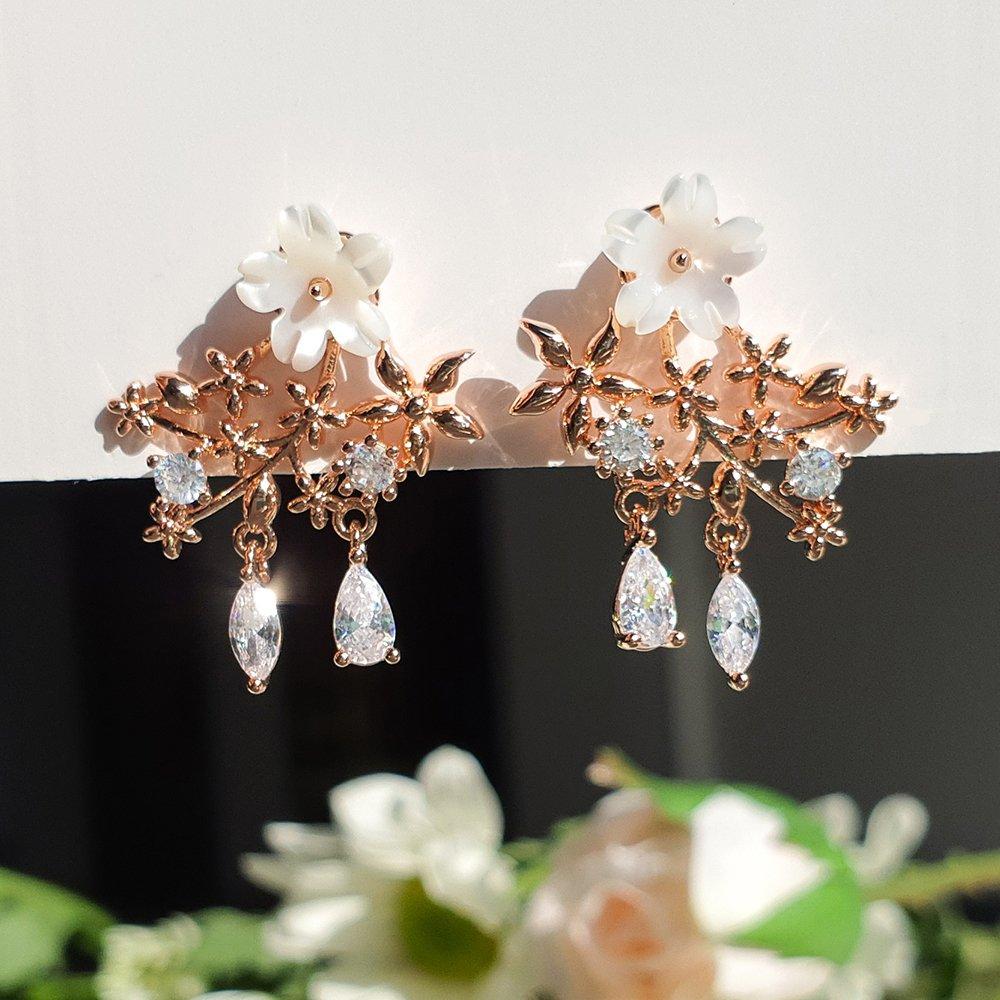 Pure Floral Earrings/Earrings W