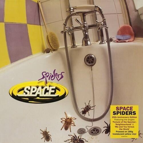 Space - Spiders: 25th Anniversary [180-Gram Yellow Colored Vinyl] [VINYL LP] Colored Vinyl, 180 Gram, Yellow, UK - Import