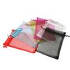 200Pcs Solid Color High Density Organza Drawstring Bag for Jewelry Gift Packing