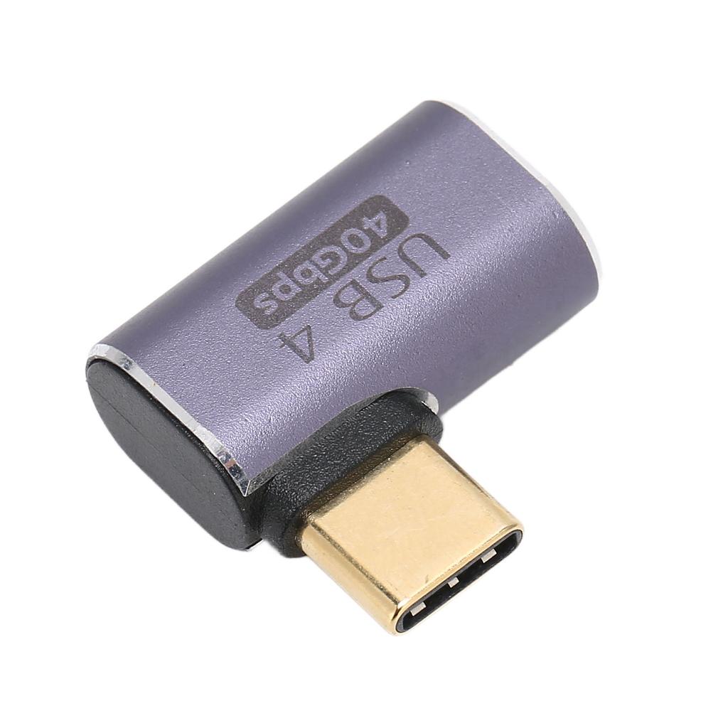 Type C Mobile Phone Adapter 40GB High Speed Audio Video Transmission 100W Maximum Support 8K At 120HZ Type C Female To