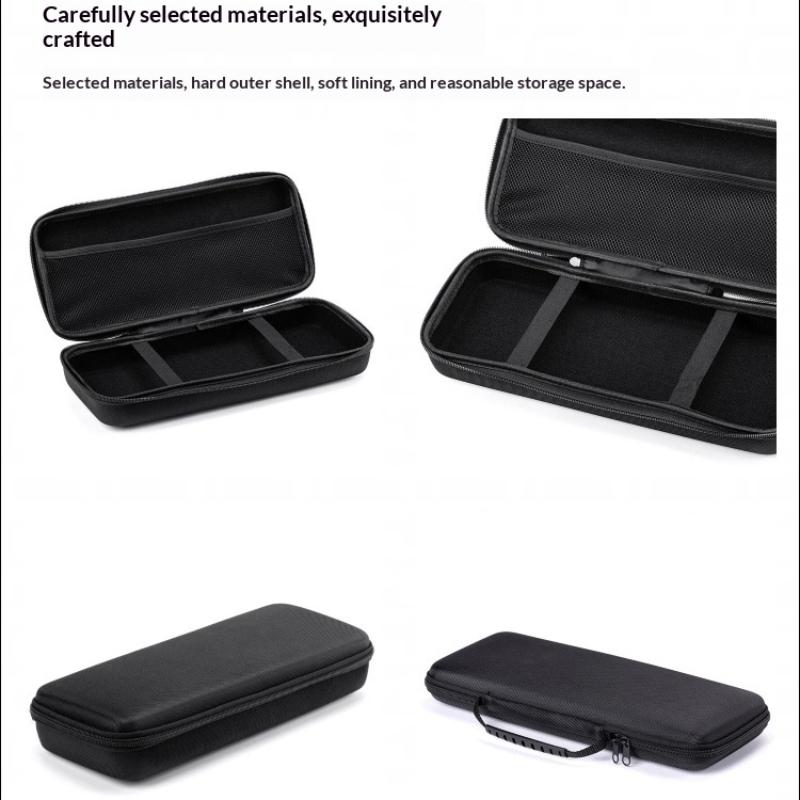 MX Keys Mini Keyboard EVA Hard Storage Case Waterproof Anti-drop Protective Bag with Smooth Zipper for Travel Home Storage