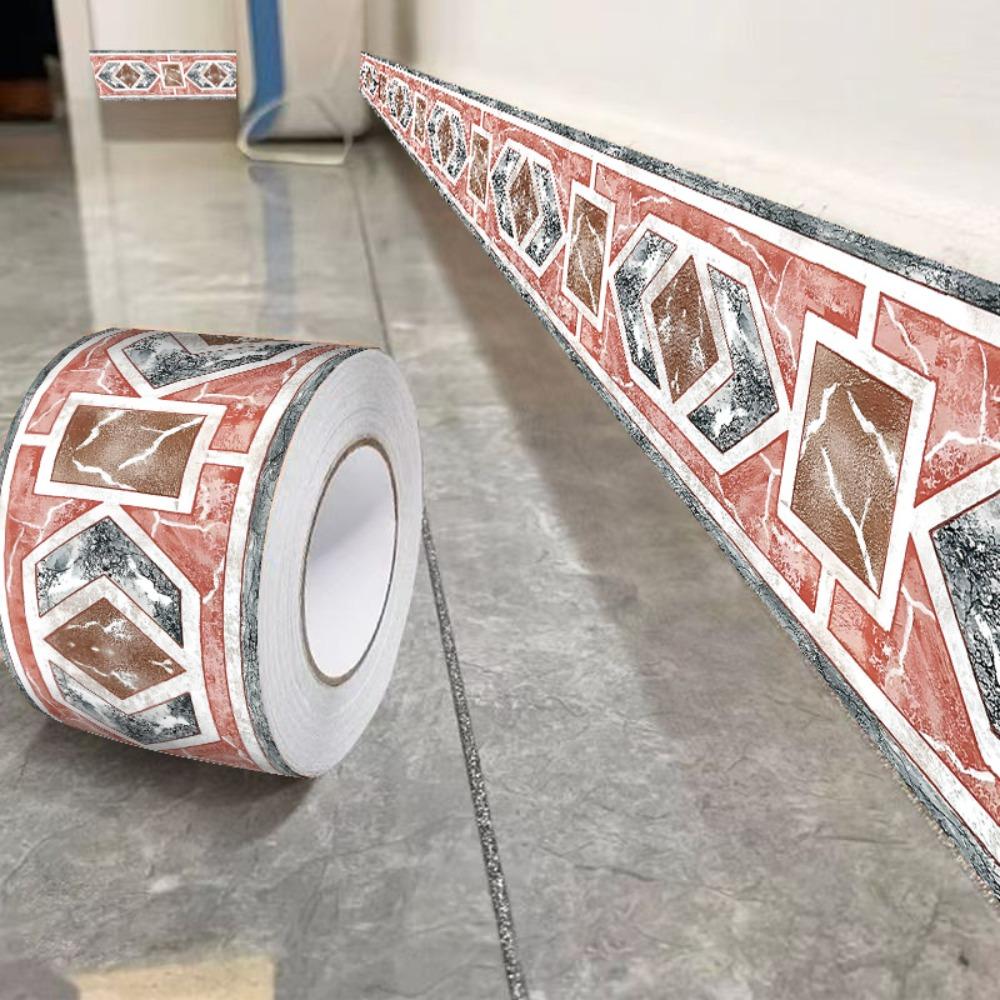 Samolepicí soklová lišta na zeď Zesílená samolepka na zeď DIY Lišta Obývací pokoj