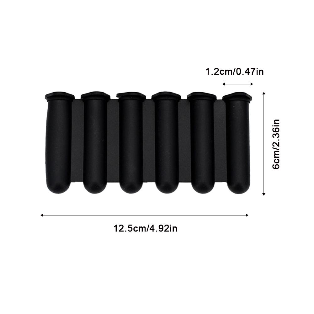 6-grids Ice Chilling Mould for Whiskey Cocktail Iced Beverage Drink Can Ice Cube Bar Mold with Lid Silicone Ice Cube Tray Molds