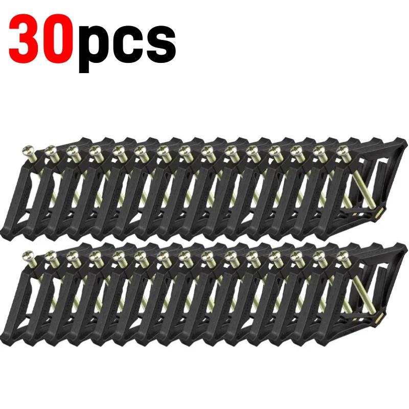 50-1PCS Type 86 Cassette Repairer Dark Wall Switch Bottom Box Fixed Support Rod Switch Socket Replacement Repair Box Support Rod
