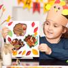 45 Pads 900 Sheets Thanksgiving Sticky Notes Turkey Self Sticky Memo Pads Adhesive Cute Sticky Notes Self Stick Pads for Office School Classroom