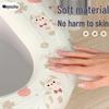 Washable Waterproof Adhesive Toilet Seat Cushion Cover, All-Season, Printed Design