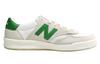 New Balance 300er Serie Retro Low Tops Lässige Skateboard-Schuhe Unisex Weiß Grün CRT300CK