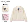 Teenie Weenie Kids' Pink Academy Style Pullover & Pleated Skirt Set