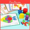 Wooden Shape Puzzle Educational Toy For Kids With Color Matching For Early Learning Development