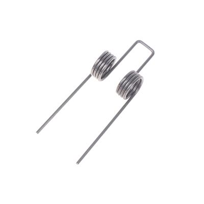 Lot de 2 ressorts de torsion doubles, diamètre du fil 1,1, diamètre extérieur 10,5 mm, ressort de torsion solide