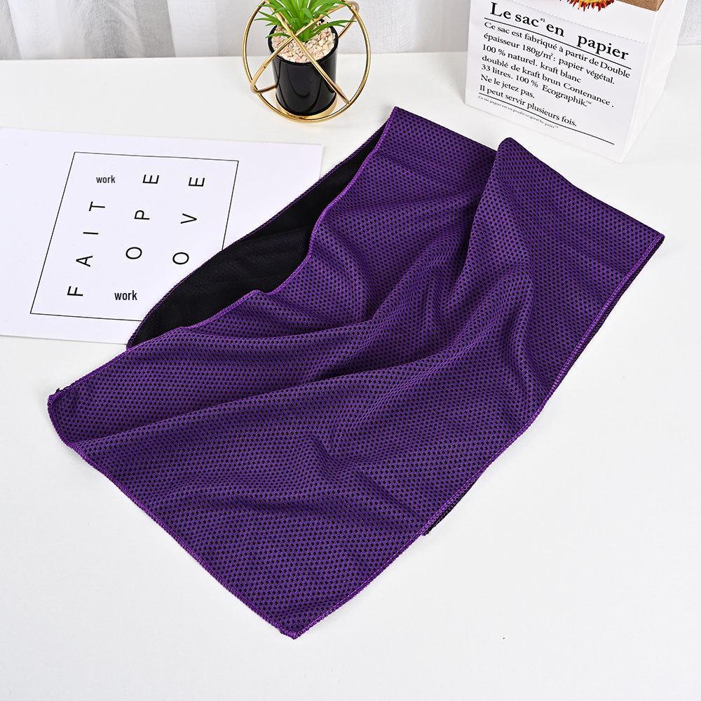 Quick-Dry Cooling Sports Towel - Sweat-Wicking, Detachable & Portable
