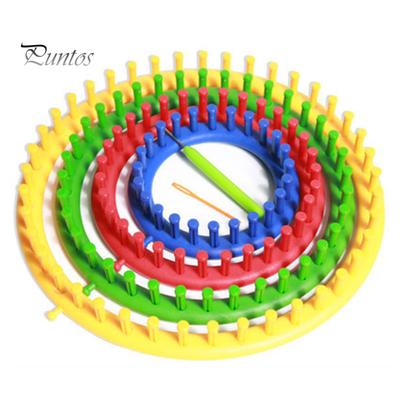 14/19/24/29 cm Runder Kreis Hut Schal Pullover Stricker Strick Webstuhl DIY Strickwerkzeug