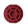 Pet Toy Silicone Ball Shape Bite-Resistant Puppy Chew Toy Relieves Boredom Grid Texture Teeth Cleaning Toy