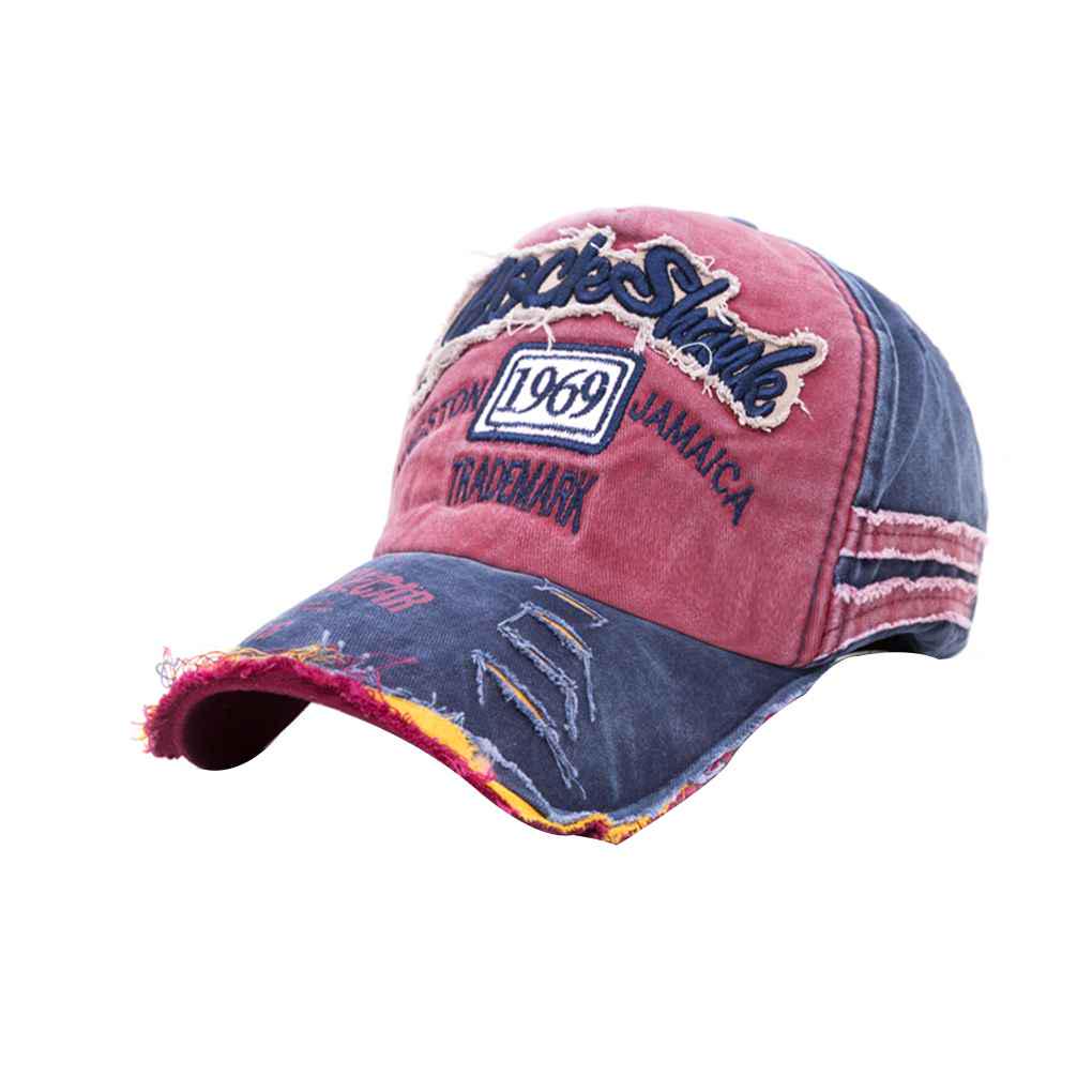 Embroided 1969 Vintage Baseball Cap Hat Letter Print Outdoor Sport Hat