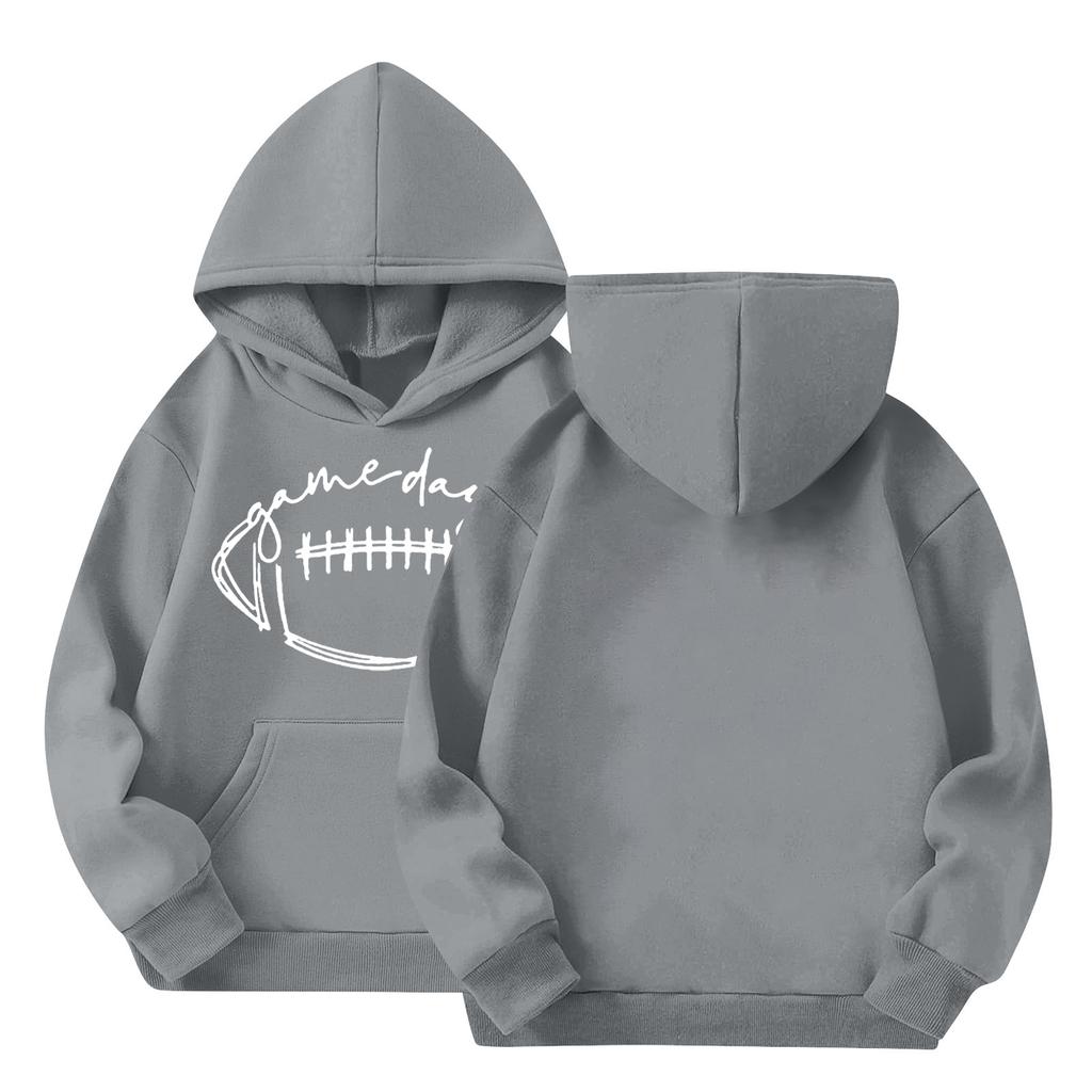 Cute Hoodies For Teen Children Trendy Preppy Hooded Sweatshirts Oversized Long Sleeve Shirts Clothes For Children