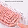 Soft Pins Massage Comb Wet Dry Hair Combs Flexible Curly Hairbrush