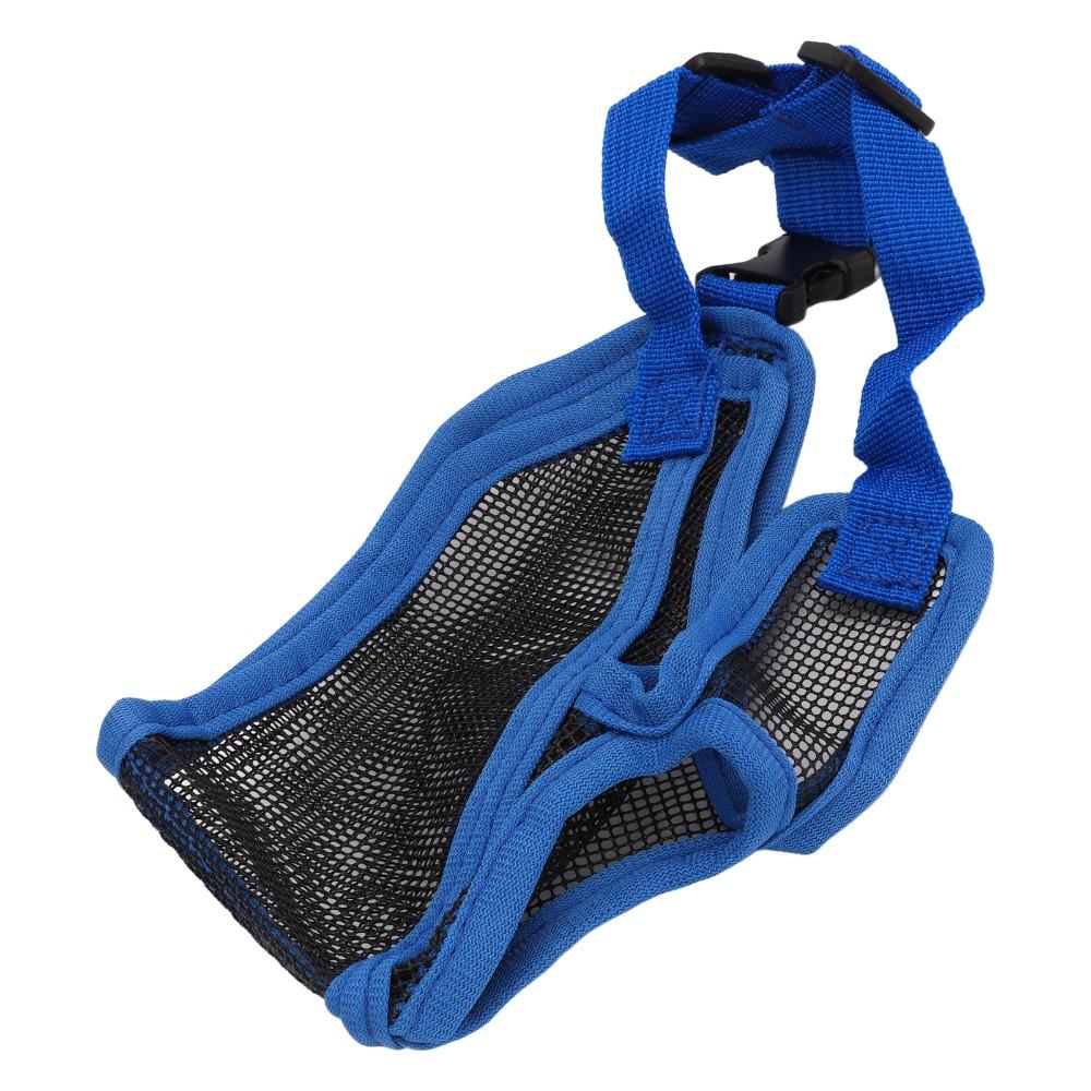Adjustable Dog Muzzle Breathable Pug Muzzle Comfort Wear Bulldog Muzzle  Daily Walk