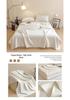 Class A Pure Cotton Three-Layer Gauze Blanket: Summer Cool, All-Season Jacquard Nap & Air Conditioning Quilt