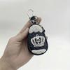 Metal Hook Car Key Case Crystal Rhinestone Keychain Accessories  Key Storage Solution