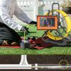 Sewer Camera 30M 18mm 1080P 110 Degree View IP68 Water Proof 5 Inch Screen Plumbing Snake Inspection Camera with Light