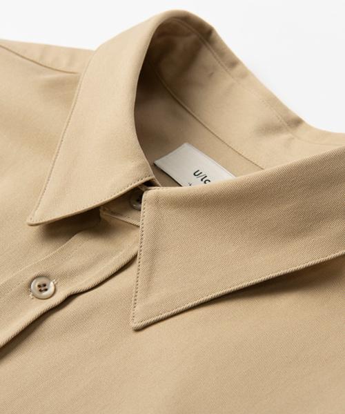 UNLC Grange Solid Overshirt [Sand Beige]