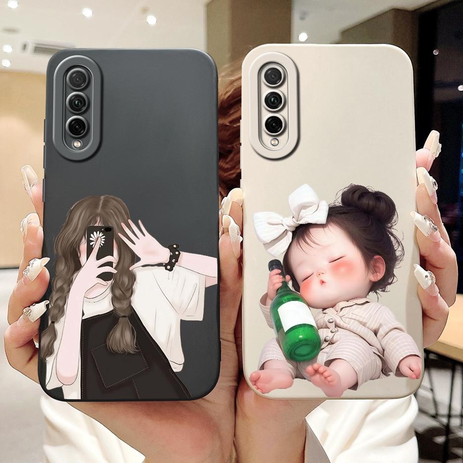 For Honor 30i Case LRA-LX1 Cute Cartoon Cover Soft Silicone Shockproof Phone Case For Honor 20 Pro YAL-L41 Honor30i Fundas Coque