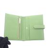 HERMES   Bifold Wallet green Epsom Women